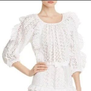 Elegant Cream Lace Blouse